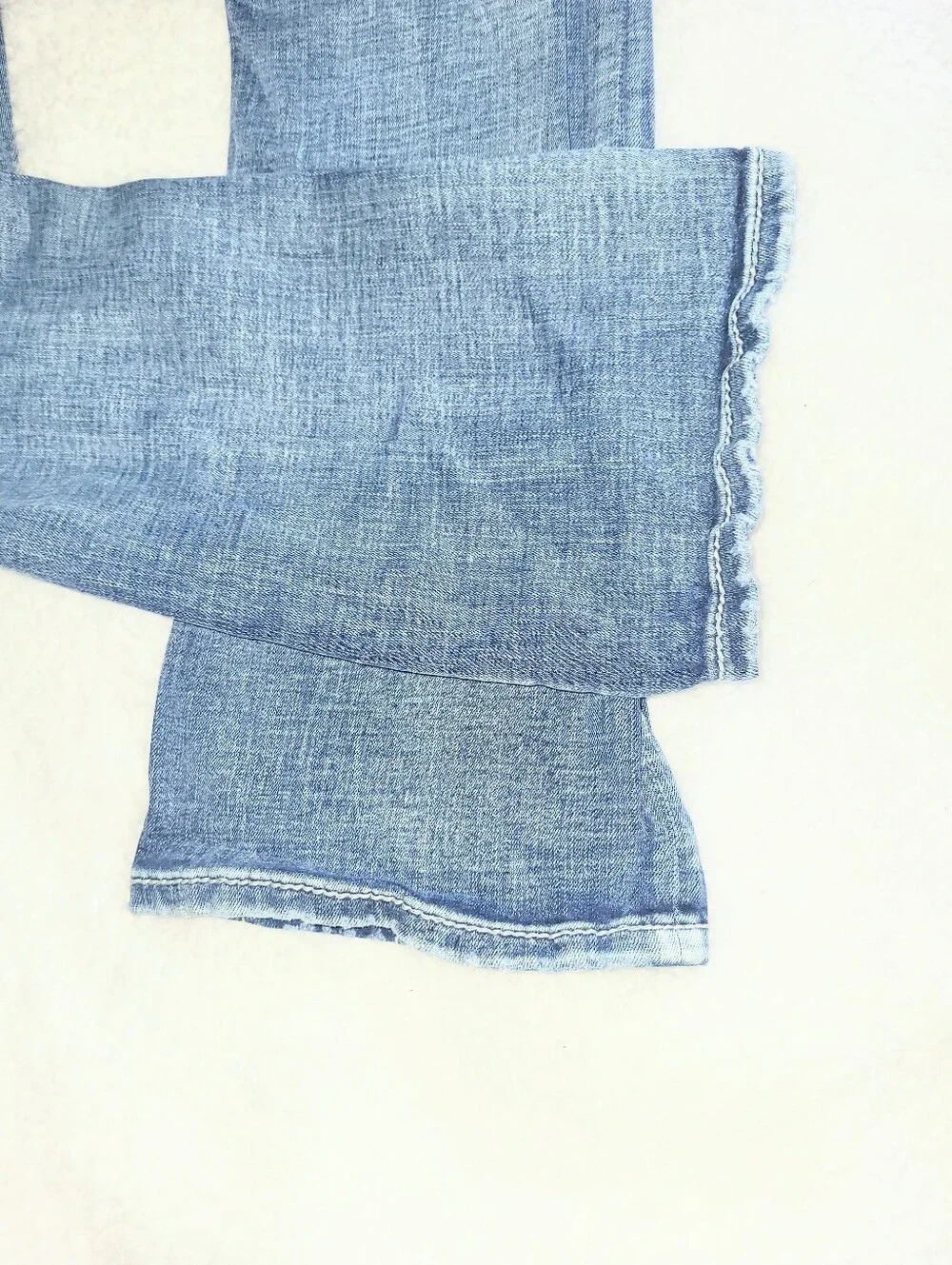 NWOT Miss Me Y2K Style Low Rise Boot Cut Selvedge Premium Denim Jeans Size 26 - Picture 12 of 16